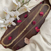 Vriksham Gold Look Alike Antique Pearl Thin Hip Chain-G17973